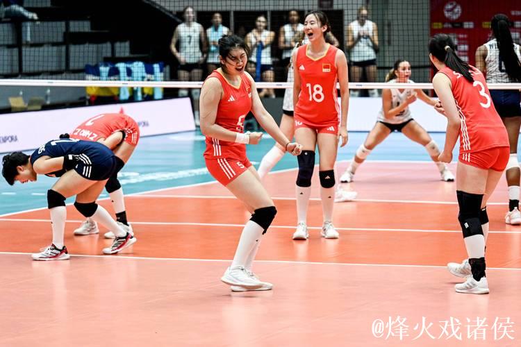 U21女排世锦赛：中国队3-0横扫美国，强势五连胜晋级16强